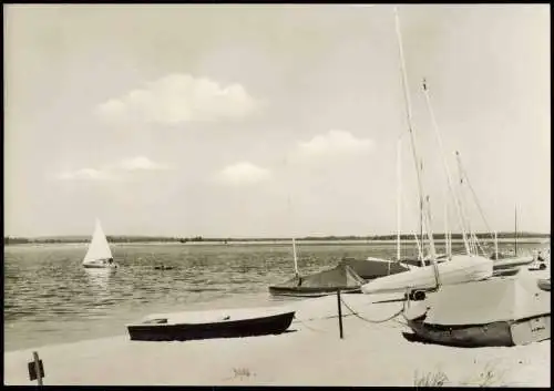 Großkoschen-Senftenberg (Niederlausitz) Erholungszentrum Senftenberger See 1979