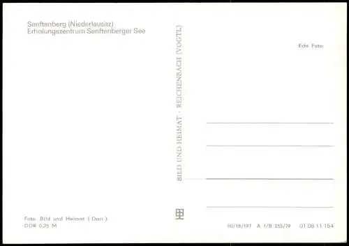 Großkoschen-Senftenberg (Niederlausitz) Erholungszentrum Senftenberger See 1979