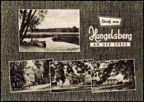 Hangelsberg-Grünheide (Mark) Stadtteilansichten - An der Spree 1962