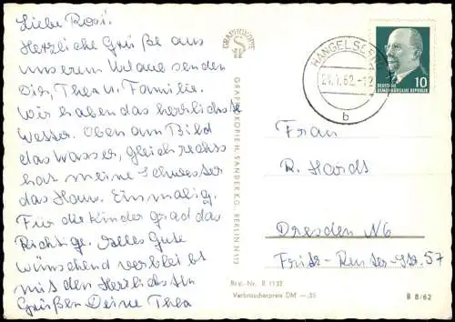 Hangelsberg-Grünheide (Mark) Stadtteilansichten - An der Spree 1962