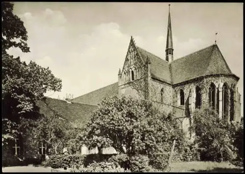 Ansichtskarte Chorin Nordgiebel Kloster Chorin 1978