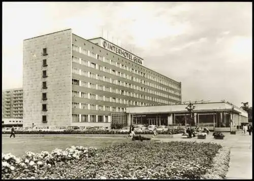 Ansichtskarte Gera Interhotel Gera - Fotokarte 1980