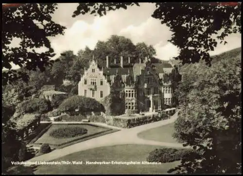 Bad Liebenstein Wald-Handwerker-Erholungsheim Schloß Altenstein 1965