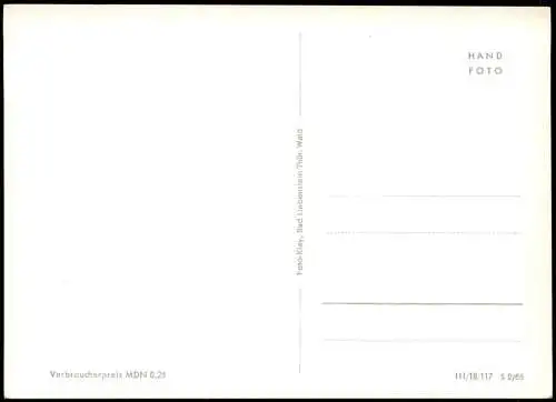 Bad Liebenstein Wald-Handwerker-Erholungsheim Schloß Altenstein 1965
