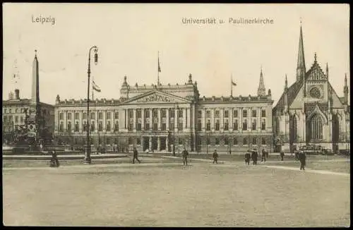 Ansichtskarte Leipzig Universität Leipzig 1910