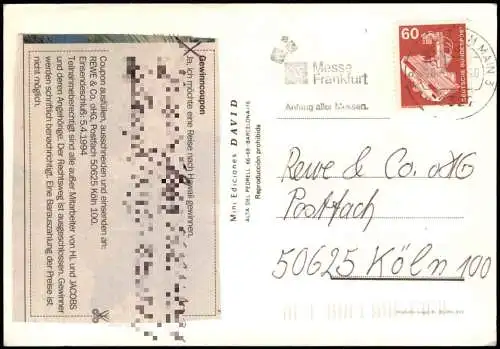 Postale .Spanien Spanien Espana Mehrbild Strand Küste 1981