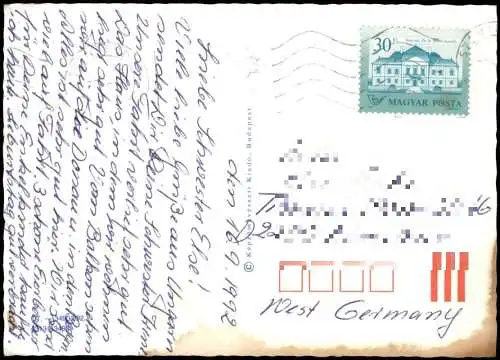 Postcard Freistadt DUNAKANYAR LEÁNYFALU SZENTENDRE Mehrbild 1992