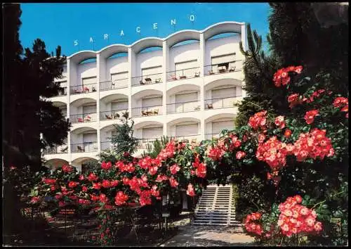 Cartolina Milano Marittima HOTEL SARACENO 1994