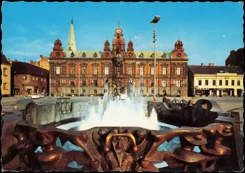 Postcard Malmö Rådhuset. Rathaus 1983