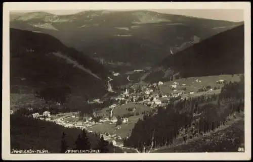 Spindlermühle Špindlerův Mlýn | Spindelmühle Stadtpartie 1935