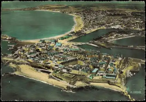 Saint-Malo Luftbild Luftaufnahme Ille-et-Vilaine Vue aérienne 1950