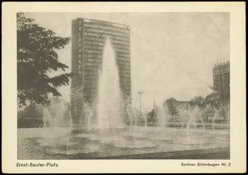 Charlottenburg-Berlin Ernst-Reuter-Platz  Spandauer Volksblatt  1961