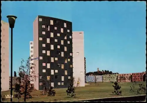 CPA Forbach Stadtteilansicht Cité Wiesberg Wohnhäuser 1974