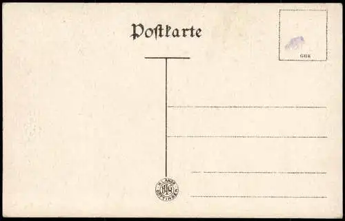 Ansichtskarte Göttingen Wandgemälde im Rathaus. 1929