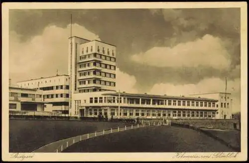 Ansichtskarte Weißenhof-Stuttgart Höhenrestaurant Schönblick 1936