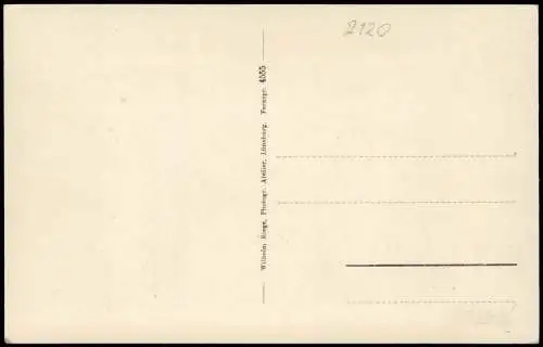 Ansichtskarte Lüneburg Kloster Lüne, Kapitelsaal 1927