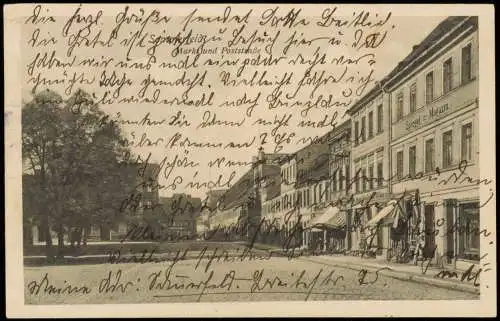 Postcard Sommerfeld (Neumark) Lubsko Poststraße Lausitz Neumark 1912