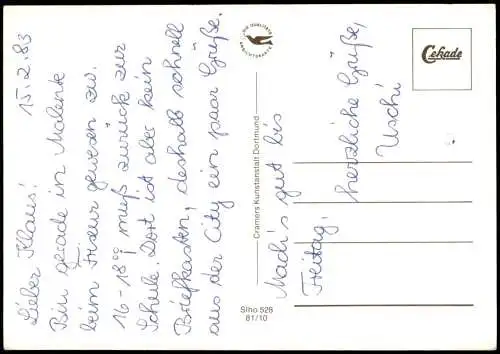 Lübeck Landkarte Ostsee Lübeck Wismar Eutin Fehmarn Kiel 1980/1983