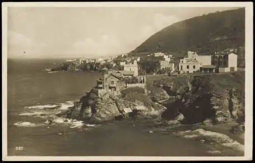 Postcard Algier دزاير   1924   mit Schiffspoststempel Seepost (Norddt. Lloyd)