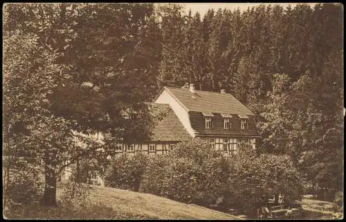 Ansichtskarte Hann. Münden Umlandansicht Grundmühle Restauration 1920