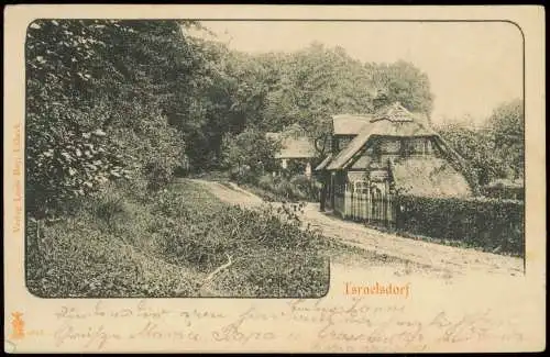 Israelsdorf-Lübeck Ortsansicht Israelsdorf Kleines Wohnhaus 1905