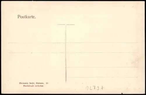 Ansichtskarte Oybin BLICK VOM PFERDEBERG AUS NACH DEM OYBIN 1910