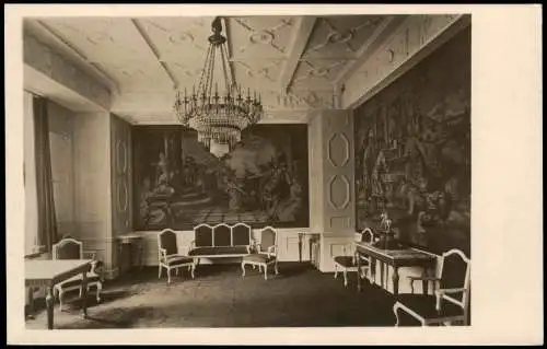 Ansichtskarte Bremen Neues Rathaus Gobelinzimmer 1928