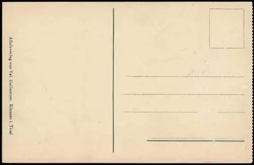 Cartolina Klausen (Südtirol) Chiusa Straßenpartie 1915