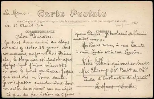 CPA Le Mans Cathédrale. - Sépulcre du Christ 1916