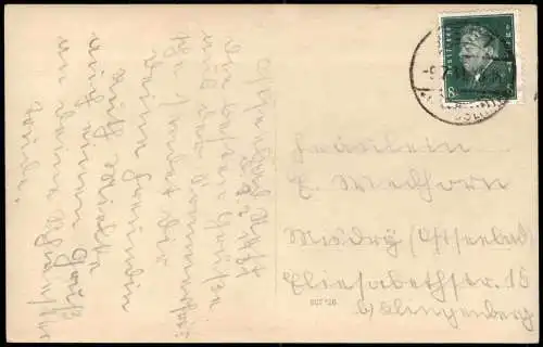 Postcard Nest (Pommern) Unieście Strandpartie 1931