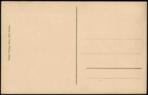 Ansichtskarte Bad Steben Kinder Straße zur Stadt 1928