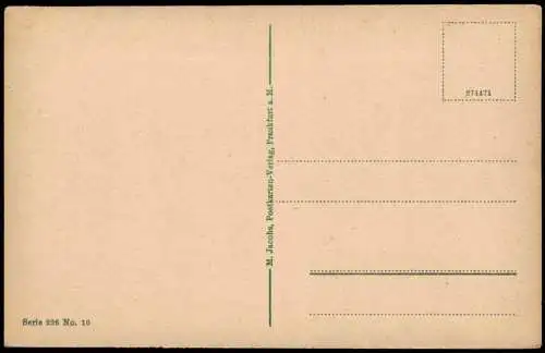Ansichtskarte Höchst-Frankfurt am Main Partie im Schloßgarten 1926