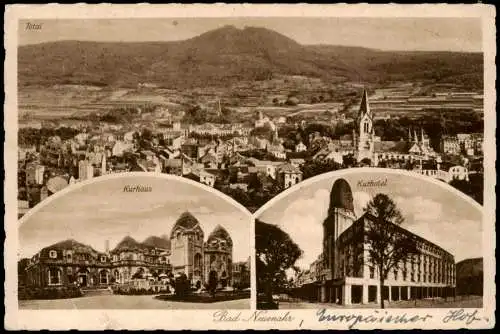 Bad Neuenahr-Bad Neuenahr-Ahrweiler Panorama und Kurhaus sowie Kurhotel 1933