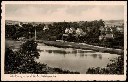 Ansichtskarte Melsungen Fulda - Restaurant 1935