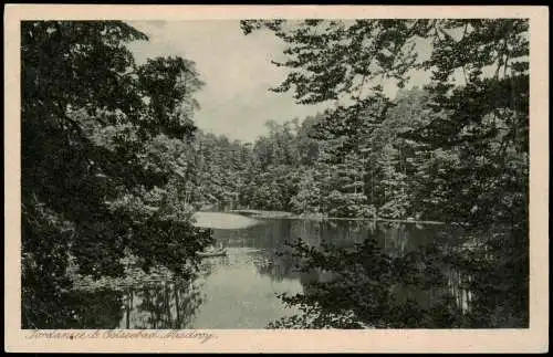 Postcard Misdroy Międzyzdroje Jordansee 1928  Pommern pomorskie