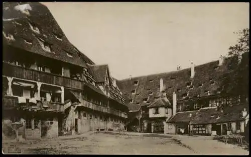 Ansichtskarte Bamberg Alte Residenz. Hofgebäude. 16. Jahrhundert. 1918