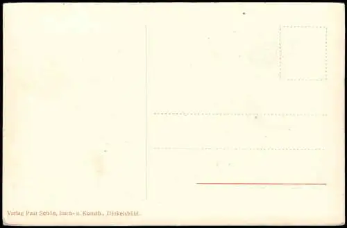 Ansichtskarte Dinkelsbühl Klopfer in der St. Georgskirche. 1922