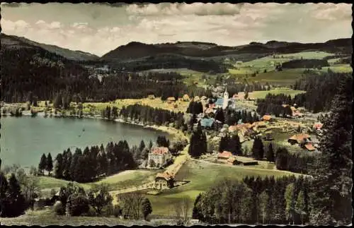 Ansichtskarte Titisee-Neustadt Umland-Ansicht Titisee Hochschwarzwald 1955