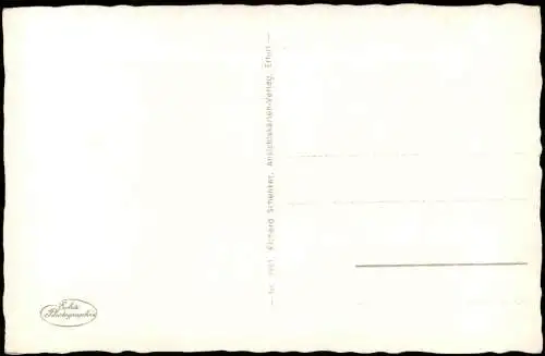 Ansichtskarte Ilmenau Blick von der Goetheschule 1939