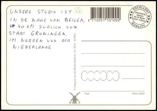 Niederlande (Allgemein) Groeten uit Drenthe als Landkarte (Map) 2000