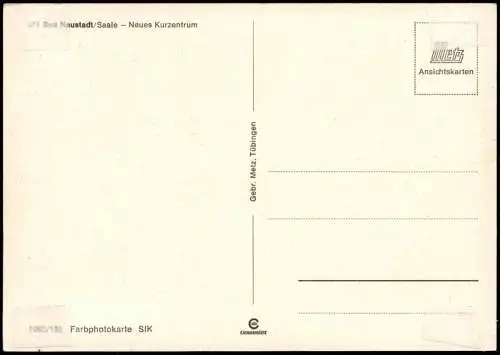 Ansichtskarte Bad Neustadt a.d. Saale Neues Kurzentrum 1978