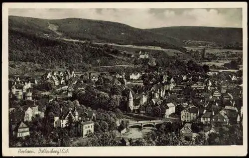 Ansichtskarte Herborn Dollenbergblick 1961