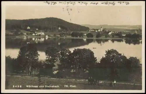 Ansichtskarte Steinebach am Wörthsee Stadt - Fotokarte 1926 Bahnpoststempel