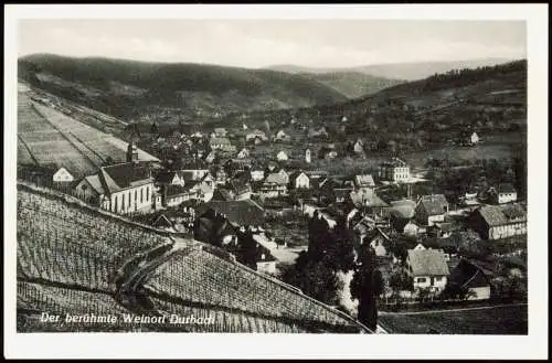 Ansichtskarte Durbach Der berühmte Weinort 1963