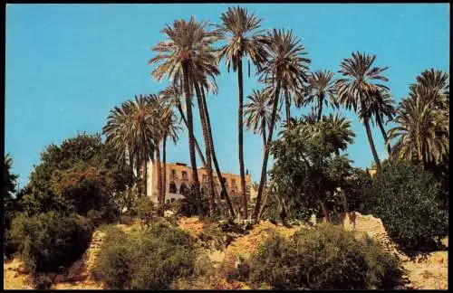 Postcard Algerien Algeria Algerien BOU-SAADA Hôtel Transatlantique 1975