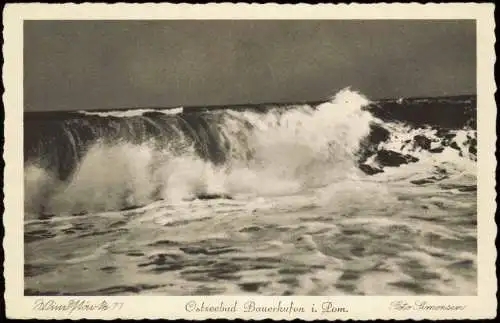 Bauerhufen Großmöllen Chłopy Mielno Windstärke 11 Ostsee  Pommern 1930
