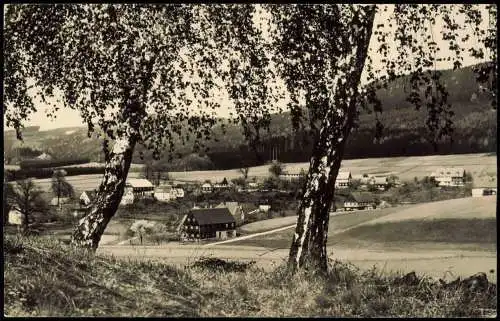 Cunewalde (Oberlausitz) Kumwałd Panorama-Ansicht Ortsteil Klipphausen 1962