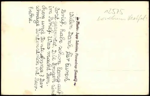 Ansichtskarte Oberelspe-Lennestadt Oberelspe Panorama; Sauerland 1950