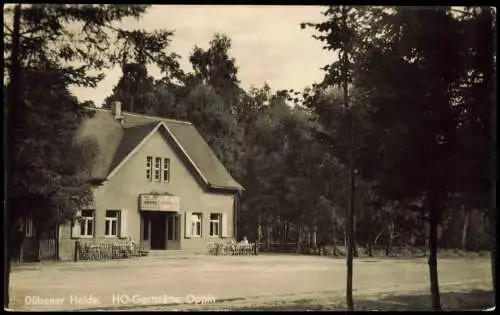 Tornau (Dübener Heide) Naturpark Dübener Heide HO-Gaststätte Oppin 1956