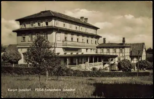 Ansichtskarte Jonsdorf FDGB-Ferienheim Jonashof zur DDR-Zeit 1960